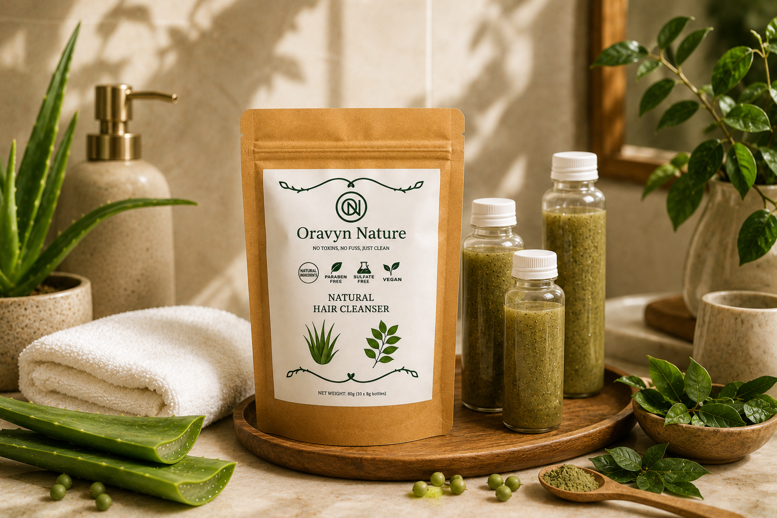 Oravyn Nature's Natural Hair Cleanser